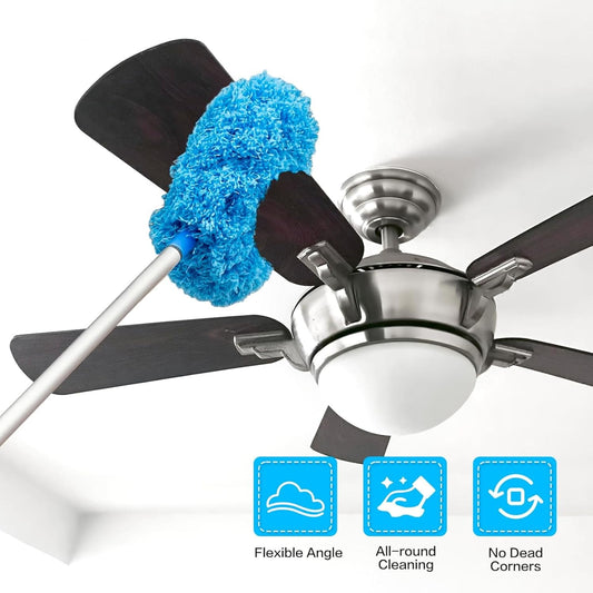 Extendable Dust Buster Mop - (Ceiling fans & Under sofas & beds etc.)