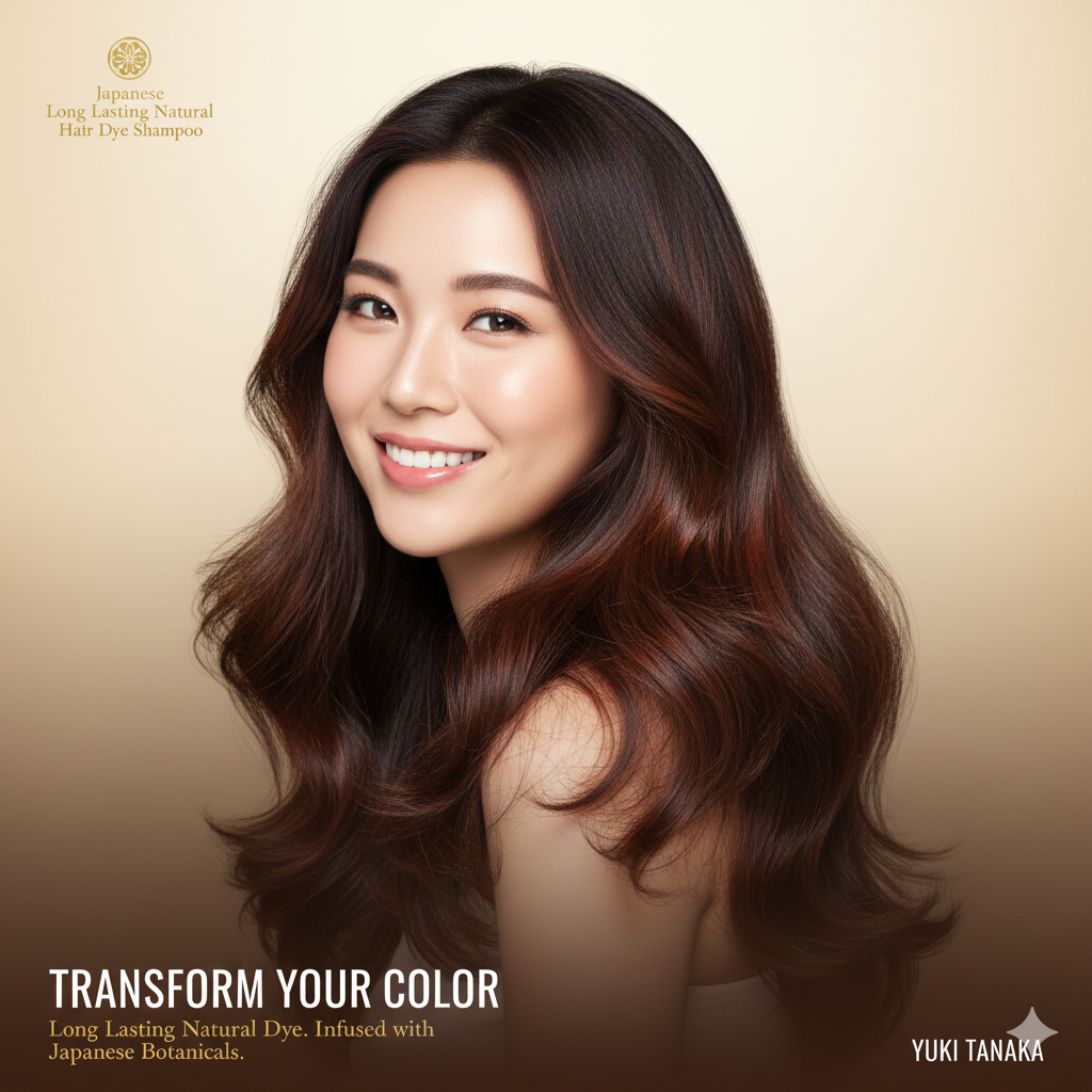 Japanese Long Lasting Natural Hair Dye Shampoo (Buy 1 Get 1 Free)
